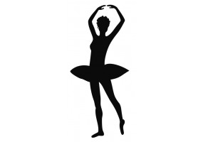 Sticker Danseuse moderne