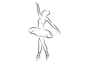 Sticker Danseuse