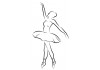 Sticker Danseuse