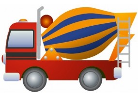 Décalcomanie colorée de construction de camion Autocollants muraux de  chambre denfants Décalcomanies en vinyle colorées Camion de chantier pour  chambre d'enfant K008 -  France