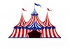 Sticker chapiteau Cirque geant