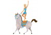 Sticker figure sur cheval