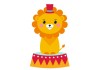 Sticker petit lion sur totem