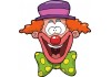 Sticker clown happy