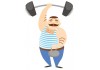 Sticker monsieur costaud