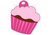 Sticker Cup Cake rose