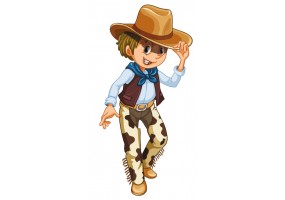 Sticker Cowboy