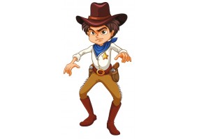 Sticker Cowboy