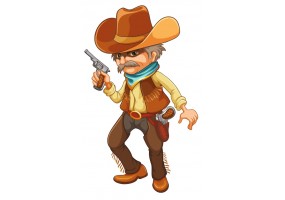 Sticker Cowboy