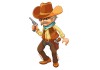 Sticker Cowboy