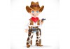 Sticker Cowboy avec deux pistolets