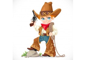 Sticker Cowboy