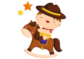 Sticker Cowboy