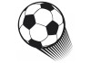 Sticker chambre ballon de foot