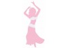 Sticker fille Danseuse orientale