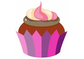 Stickers muraux Cup Cake