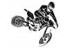 Sticker Moto cross ado