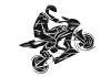 Sticker Moto cross pas cher