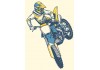 Sticker Moto gross