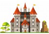Sticker Château fort renaissance