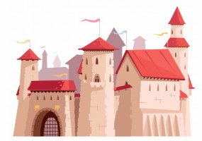 Sticker Château fort