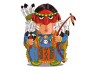 Sticker Indien