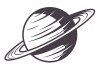 Sticker Planète