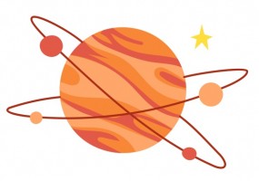 Sticker Planète
