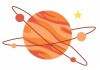 Sticker Planète