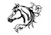 Stickers muraux Cheval