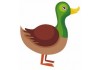 Sticker enfant Canard