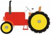 Sticker enfant Tracteur