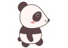 Sticker Panda avec couche