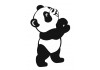 Sticker Panda debout