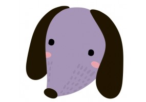 Sticker Chien