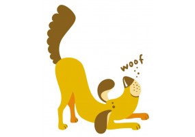 Sticker Chien