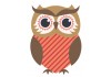 Sticker Hibou chouette mural