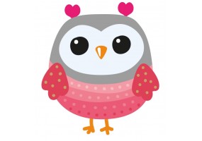 Sticker petit Hibou