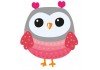 Sticker petit Hibou