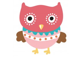 Sticker Hibou