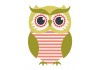 Sticker Hibou marin