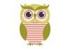 Sticker Hibou marin