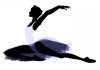 Sticker Danseuse vole