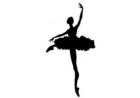 Sticker Danse avec tutu