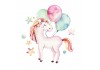 Sticker magnifique cheval  pas cher