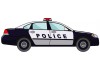 Sticker mural voiture de police