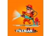 Sticker Pompier fireman