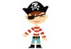 Sticker Pirate enfant deco