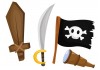 Sticker accessoires pour Pirate