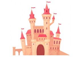 Sticker Chateau fort